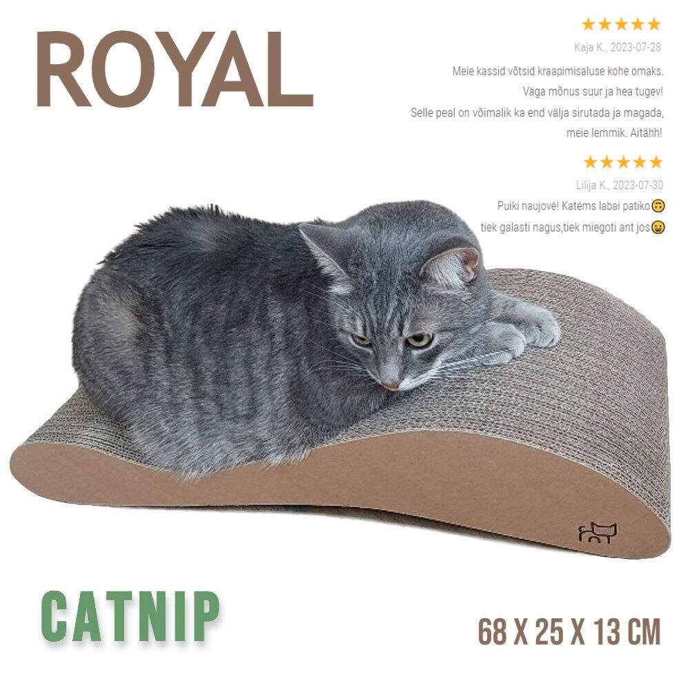 Catnip Scented Cat Scratcher ROYAL